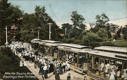 After the Theatre, Riverton Park Postcard