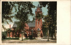 Williston Church Postcard