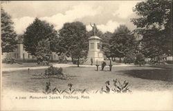 Monument Square Postcard