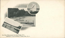 East Side of Monomonack Lake Postcard