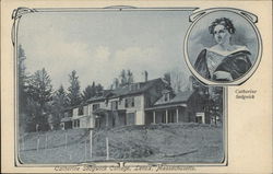 Catherine Sedgwick Cottage Lenox, MA Postcard Postcard Postcard