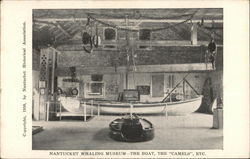 Nantucket Whaling Musing, the Boat, the "Camels", Etc Massachusetts Postcard Postcard Postcard