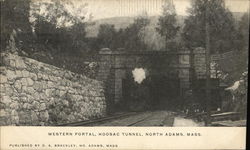 Western Portal, Hoosac Tunnel North Adams, MA Postcard Postcard Postcard