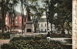 Hannah Duston Monument Postcard