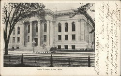 Public Library Postcard