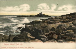 Nubble Island Postcard