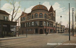 Scientific Building Postcard