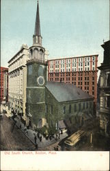 Old South Church Postcard