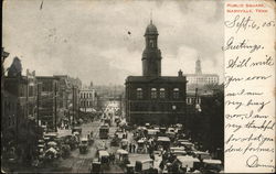 Public Square Nashville, TN Postcard Postcard Postcard