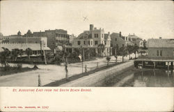 East from the South Beach Bridge Postcard