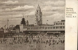 Bathing Pavilion, Dreamland, Coney Island Brooklyn, NY Postcard Postcard Postcard