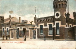 Brooklyn Navy Yard Entrance New York Postcard Postcard Postcard