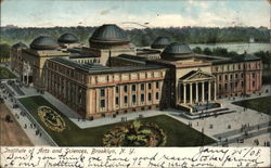 Institute of Arts and Sciences Brooklyn, NY Postcard Postcard Postcard