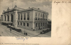 Railroad Depot Albany, NY Postcard Postcard Postcard