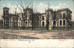 County Buildings Postcard