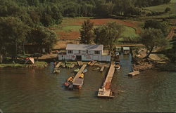 Harris Boat Works, Rice Lake Gore's Landing, ON Canada Ontario Postcard Postcard Postcard