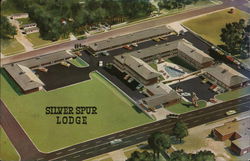 Silver Spur Lodge Postcard