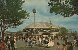 General Electric Pavilion 1964 NY Worlds Fair Postcard Postcard Postcard