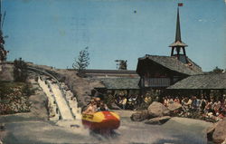 Bobsled at the Magic Kingdom Disney Postcard Postcard Postcard