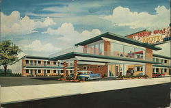 Mardi Gras Motel Postcard