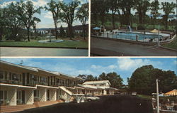 Spring Fountain Motel, U.S. #1. 3 & 15 Bucksport, ME Postcard Postcard Postcard