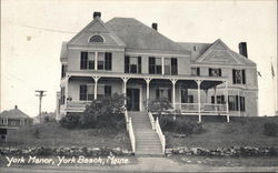 York Manor York Beach, ME Postcard Postcard Postcard