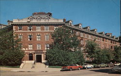 University of Iowa - Currier Residence Hall Postcard