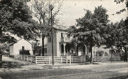 Birthplace of James Whitcomb Riley - The Hoosier Poet Postcard