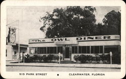 The Owl Diner Clearwater, FL Postcard Postcard Postcard