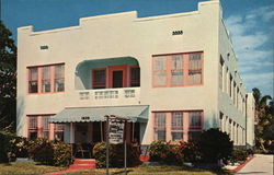 Harris House Motels Postcard