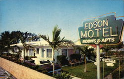 Edson Motel Miami, FL Postcard Postcard Postcard