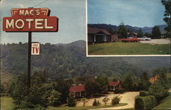 Mac's Motel, Located in City Limits Sylva, NC Postcard Postcard Postcard