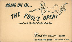 Luxor Health Club Postcard