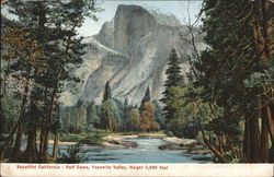 Half Dome, Yosemite Valley Postcard