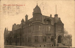 Withers Public Library Bloomington, IL Postcard Postcard Postcard