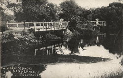 Twin Bridge Shear Belvidere, IL Postcard Postcard Postcard