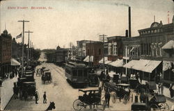 State Street Belvidere, IL Postcard Postcard Postcard