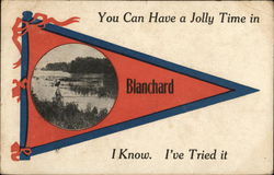 You Can Have a Jolly Time In... Blanchard, IL Postcard Postcard Postcard