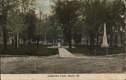 Lafayette Park Postcard