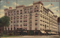 View of Hotel Cadillac Postcard