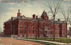 St. Mary's Hospital Detroit, MI Postcard Postcard Postcard