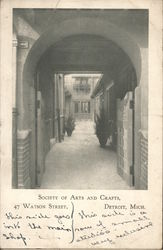 Society of Arts and Crafts, 47 Watson Street Detroit, MI Postcard Postcard Postcard