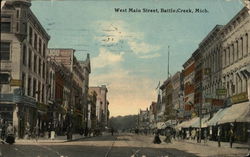 West Main Street Postcard