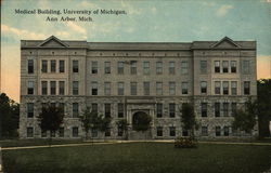 Medical Building, University of Michigan Postcard