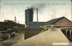 Buckley & Douglass Salt Plant Manistee, MI Postcard Postcard Postcard