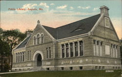 Public Library Postcard