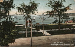 Fort Allen Park Portland, ME Postcard Postcard Postcard