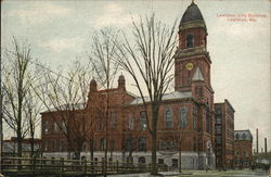 Lewiston City Building Maine Postcard Postcard Postcard