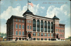 Jordan High School Lewiston, ME Postcard Postcard Postcard