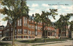 Sisters Hospital Lewiston, ME Postcard Postcard Postcard